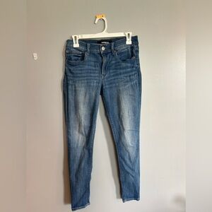EXPRESS Blue Skinny Jeans Size 4